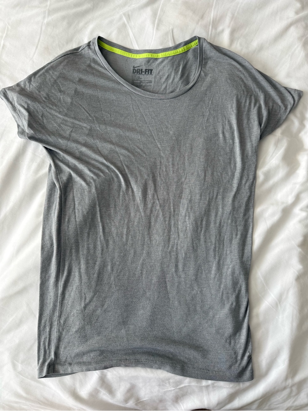 🌶️ 5 for $20: Nike Dri-FIT Women's Gray Performance T-Shirt